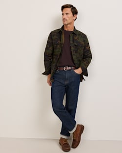 ALTERNATE VIEW OF MEN'S SCENIC GUIDE TWILL SHIRT IN NAVY VALLEY image number 5