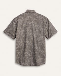ALTERNATE VIEW OF MEN'S SHORT-SLEEVE LARAMIE SNAP-FRONT SHIRT IN GREY WESTERN DITSY image number 2