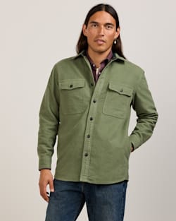 MEN'S BELMONT MOLESKIN SHIRT IN OLIVE image number 1