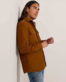 ALTERNATE VIEW OF MEN'S BELMONT MOLESKIN SHIRT IN WHISKY image number 4