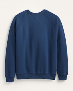 ALTERNATE VIEW OF MEN'S FRENCH TERRY CREWNECK SWEATSHIRT IN NAVY image number 2