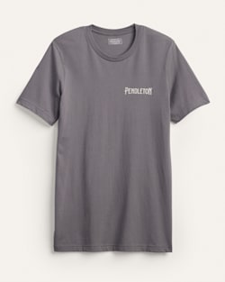 MEN'S PENDLETON WHISKY LOGO GRAPHIC TEE IN ASPHALT image number 1
