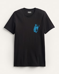 ALTERNATE VIEW OF MEN'S PENDLETON WHISKY LET'ER BUCK GRAPHIC TEE IN BLACK image number 2