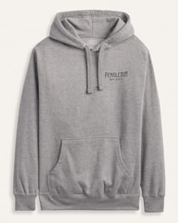 MEN'S PENDLETON WHISKY RODEO GRAHIC HOODIE IN CARBON GREY image number 1
