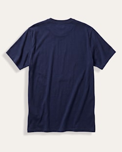 ALTERNATE VIEW OF MEN'S SHORT-SLEEVE DESCHUTES OREGON GRAPHIC TEE IN NAVY/WHITE image number 2