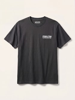 ALTERNATE VIEW OF MEN'S RODEO SPIRIT GRAPHIC TEE IN VINTAGE BLACK/MULTI image number 2