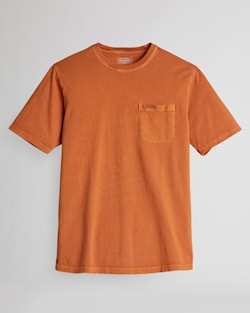 MEN'S SHORT-SLEEVE DESCHUTES POCKET TEE IN BURNT UMBER image number 1