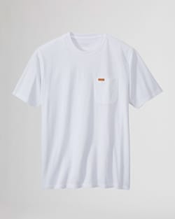 MEN'S SHORT-SLEEVE DESCHUTES POCKET TEE IN WHITE image number 1