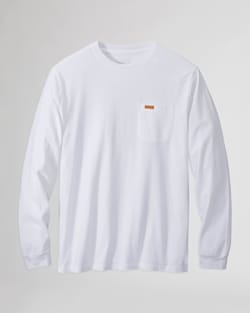 MEN'S SHORT-SLEEVE DESCHUTES POCKET TEE IN WHITE image number 1