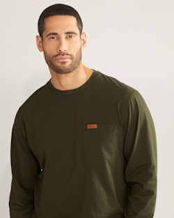 k*i様 plllllleeeasse long sleeve pocket t Custom Comfort Colors Adult Long-Sleeve Pocket T-Shirt