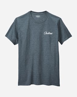 MEN'S CRATER LAKE PARK TEE IN SLATE HEATHER image number 2