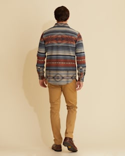 ALTERNATE VIEW OF MEN'S LA PINE SHIRT IN BLUE CAMANO image number 3