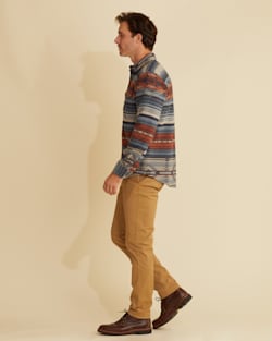 ALTERNATE VIEW OF MEN'S LA PINE SHIRT IN BLUE CAMANO image number 4