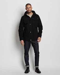 MEN'S BROTHERS HOODED TIMBER CRUISER IN BLACK image number 1