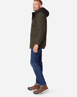 ALTERNATE VIEW OF MEN'S ONTARIO DOWN PARKA IN OLIVE image number 2