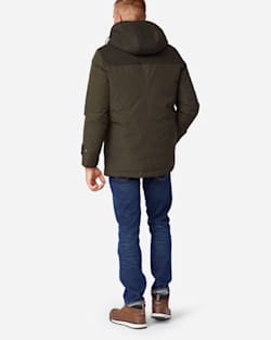 ALTERNATE VIEW OF MEN'S ONTARIO DOWN PARKA IN OLIVE image number 3