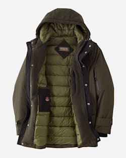 ALTERNATE VIEW OF MEN'S ONTARIO DOWN PARKA IN OLIVE image number 6