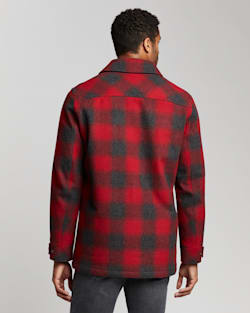 ALTERNATE VIEW OF MEN'S LONGMONT INSULATED JACKET IN RED OMBRE image number 3