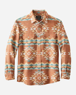 MEN'S BEACH SHACK JACQUARD COTTON SHIRT image number 1