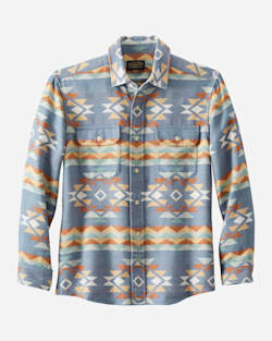 MEN'S BEACH SHACK JACQUARD COTTON SHIRT image number 2