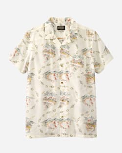 MEN'S SHORT-SLEEVE ALOHA SHIRT IN VINTAGE ISLAND image number 1