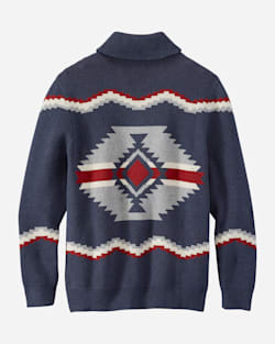 ALTERNATE VIEW OF MEN'S HIGHLAND CARDIGAN IN NAVY image number 2