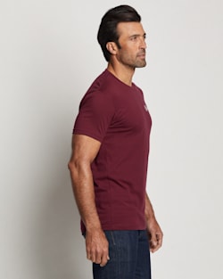 ALTERNATE VIEW OF MEN'S TECOPA HILLS DIAMOND GRAPHIC TEE IN MAROON/MULTI image number 4