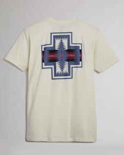 ALTERNATE VIEW OF MEN'S HARDING GRAPHIC TEE IN NATURAL/GREY image number 2