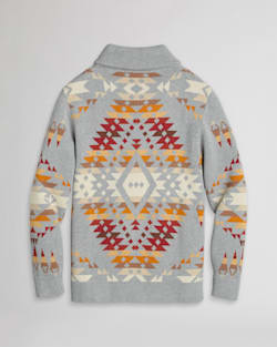 ALTERNATE VIEW OF MEN'S MISSION TRAILS COTTON CARDIGAN IN GREY MULTI image number 2
