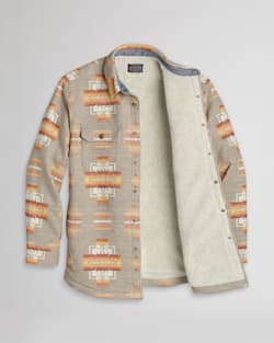 ジャケット・アウター LENO BIGTRENCHCOAT Shop Men's Doublesoft Sherpa-Lined Shirt Jacket