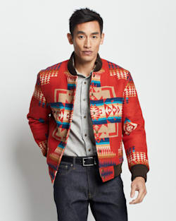 Pendleton bomber jacket mens 2025