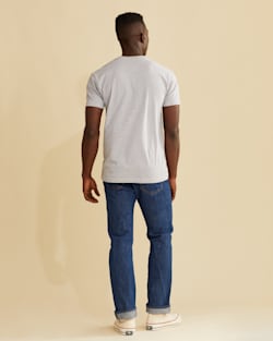 ALTERNATE VIEW OF MEN'S WESTBOUND GRAPHIC TEE IN HEATHER GREY/BLACK image number 4