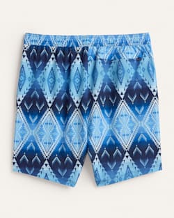 ALTERNATE VIEW OF HELENA RIDGE SHORESIDE PACK-N-GO SWIM TRUNKS IN HELENA RIDGE image number 2