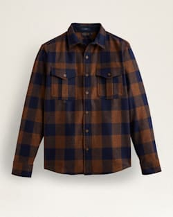 MEN'S SCOUT SHIRT IN BLUE/ORANGE BUFFALO CHECK image number 1