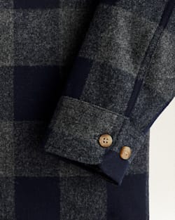 ALTERNATE VIEW OF MEN'S BUFFALO CHECK SCOUT SHIRT IN OXFORD/NAVY image number 3