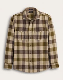 BUFFALO CHECK SCOUT SHIRT IN GREEN MULTI CHECK image number 1