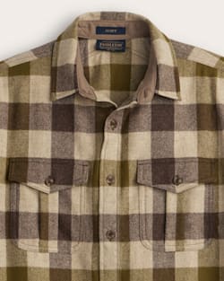 ALTERNATE VIEW OF BUFFALO CHECK SCOUT SHIRT IN GREEN MULTI CHECK image number 2