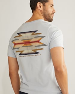 MEN'S WYETH TRAIL GRAPHIC TEE IN LIGHT BLUE/MULTI image number 1