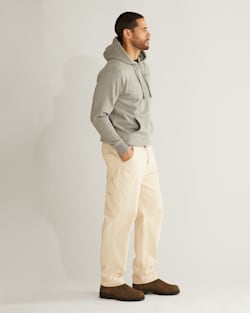 ALTERNATE VIEW OF MEN'S HARDING 150TH ANNIVERSARY HOODIE IN CARBON GREY/BLACK image number 3