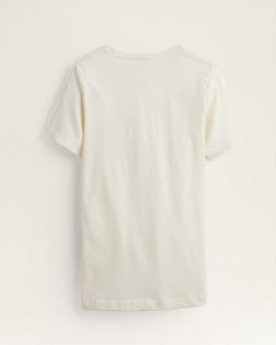 ALTERNATE VIEW OF MEN'S ARCHIVE LOGO GRAPHIC TEE IN NATURAL/MAROON image number 2