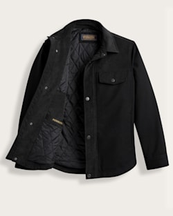 ALTERNATE VIEW OF MEN'S TIMBERLINE SHIRT JACKET IN BLACK image number 2