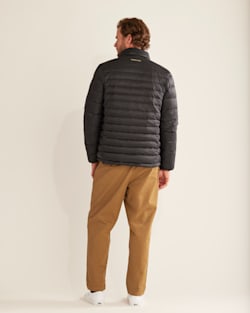 ALTERNATE VIEW OF MEN'S GENESEE REVERSIBLE DOWN JACKET IN BLACK DIAMOND PEAK image number 6