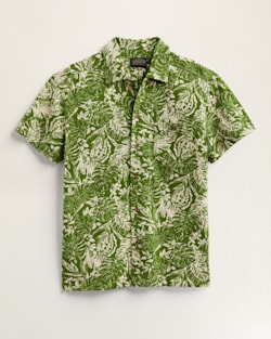 MEN'S SHORT-SLEEVE WAYSIDE KNIT SHIRT IN OLIVE GREEN image number 1