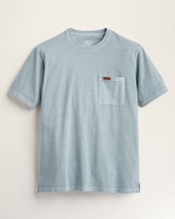 MEN'S SHORT-SLEEVE DESCHUTES POCKET TEE IN SILVER BLUE image number 1