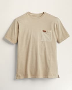 MEN'S SHORT-SLEEVE DESCHUTES POCKET TEE IN KHAKI TAN image number 1