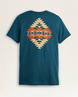 ALTERNATE VIEW OF MEN'S RANCHO ARROYO GRAPHIC TEE IN ATLANTIC/MULTI image number 2