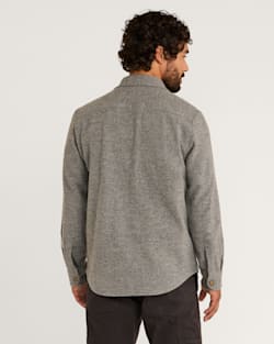 ALTERNATE VIEW OF MEN'S FOREST SHIRT JACKET IN GREY MIX TWILL image number 3