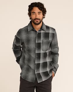 MEN'S CENTENNIAL PLAID SHIRT IN OXFORD/GREY MIX OMBRE image number 1