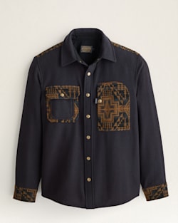 MEN'S CENTENNIAL HARDING SHIRT IN GREY/MAROON TWILL image number 1