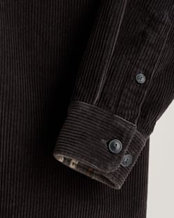 ALTERNATE VIEW OF MEN'S BELMONT CORDUROY SHIRT JACKET IN CHARCOAL image number 3